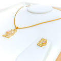opulent-jazzy-22k-gold-cz-pendant-set
