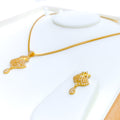 striking-upscale-22k-gold-cz-pendant-set