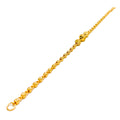 Dazzling Dotted Orb 22k Gold Bracelet 