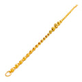 Shiny Delightful Orb 22k Gold Bracelet