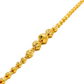 Gorgeous Ornate Orb 22k Gold Bracelet 
