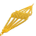 Elegant Elevated 22K Gold Beaded Statement Bracelet