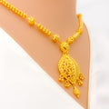 Regal Sophisticated Paisley 22k Gold Necklace Set