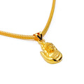 Intricate Buddha 22k Gold Pendant