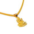 Radiant Classy 22k Gold Lakshmi Pendant
