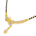 Special Infinity Loop 22k Gold CZ Mangal Sutra