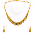 Chic Bold 22K Gold Necklace Set