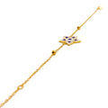 decorative-star-21k-gold-bracelet