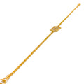 fashionable-elevated-21k-gold-cz-bracelet