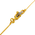 majestic-charming-21k-gold-cz-bracelet