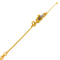 majestic-charming-21k-gold-cz-bracelet