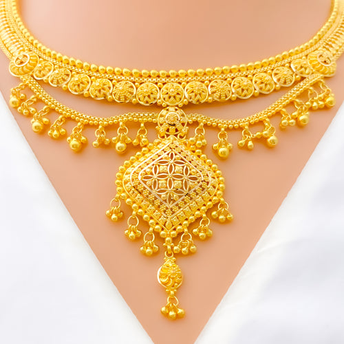 Everlasting Regal 22k Gold Necklace Set