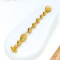 Glossy Shimmering 22k Gold Two Lara Necklace Set