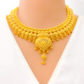 Traditional Festive 22k Gold Necklace Set 