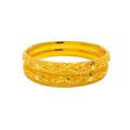 extravagant-leaf-adorned-21k-gold-bangles