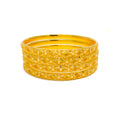 embellished-reflective-flower-21k-gold-bangles