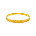 refined-brilliant-floral-21k-gold-bangle