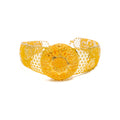 Grandiose Precious 21K Gold Mesh Bangle Bracelet