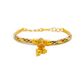 attractive-multi-color-22k-gold-bracelet