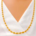 Graceful Iconic 22k Gold Tulsi Mala - 26"