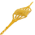 Sparkling Lovely 22k Gold Statement Bracelet