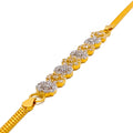 sparkling-trendy-22k-gold-cz-bracelet
