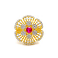 blooming-ornamental-floral-18k-gold-diamond-statement-ring