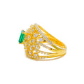 embellished-unique-draped-18k-gold-diamond-statement-ring