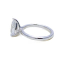 Grand Ethereal Diamond + 14k White Gold Ring 