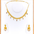 Radiant Fine 22k Gold Necklace Set