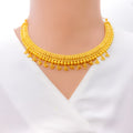 Exquisite Delightful 22k Gold Necklace Set