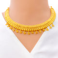 Exquisite Delightful 22k Gold Necklace Set