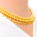 Exquisite Delightful 22k Gold Necklace Set