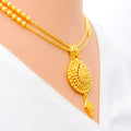 Jazzy Attractive 22k Gold Necklace Set