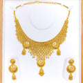 extravagant-crescent-drop-22k-gold-necklace-set