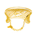 Elevated 21k Gold Mesh Cuff