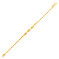 Charming Classic 22k Gold Bracelet