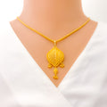 fashionable-decorative-22k-gold-pendant