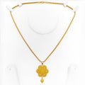 Magnificent Flower 22k Gold Pendant