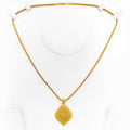 Polished Jazzy 22k Gold Pendant