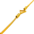 Tasteful Triangular 21k Gold Bracelet 