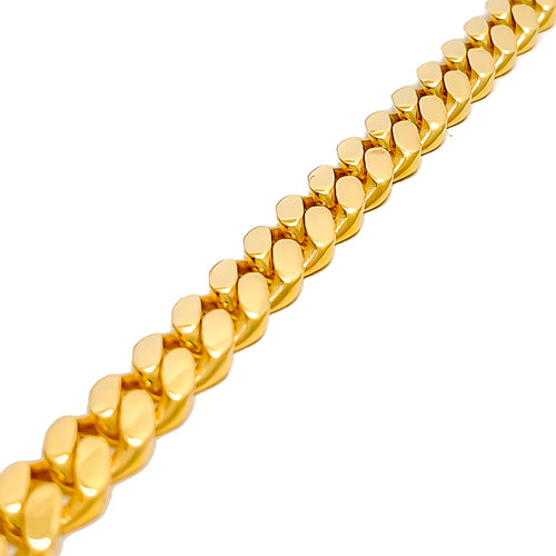 attractive-fine-22k-gold-mens-bracelet