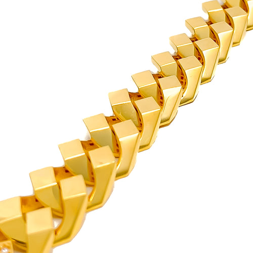 majestic-elegant-22k-gold-mens-bracelet