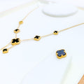 iconic-onyx-clover-21k-gold-necklace-set
