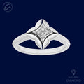 Ornate High Finish 18K Gold + Diamond Ring