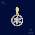 traditional-floral-diamond-18k-gold-pendant-set
