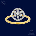 Iconic Couture Floral 18K Gold + Diamond Ring