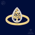 stunning-leaf-18k-gold-diamond-ring