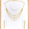 Fashionable Beadwork 22k Gold Four Lara Set