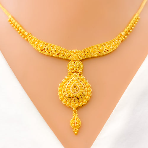 22k-gold-bridal-decadent-necklace-set